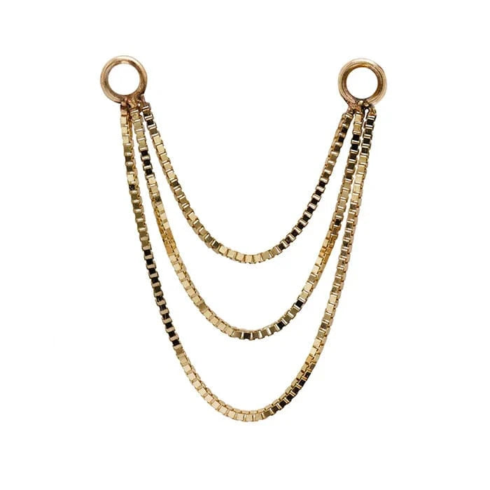 Quetzalli Charms and Chains Box Chain - Triple