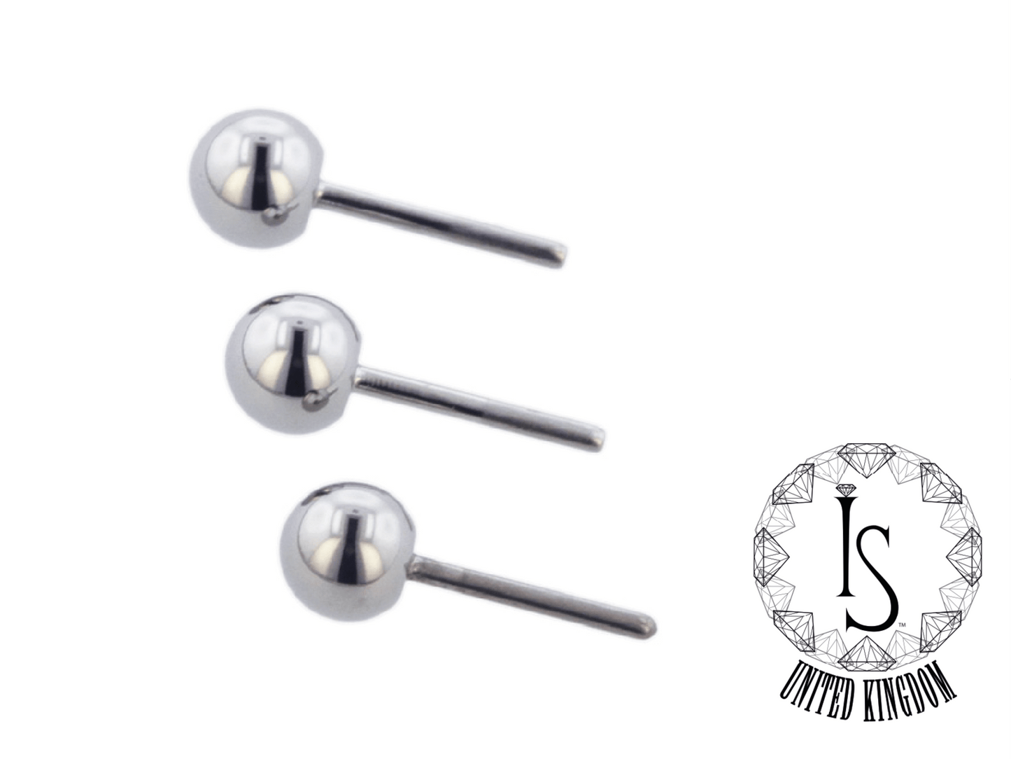 Industrial Strength Threadless Titanium Threadless Ball End