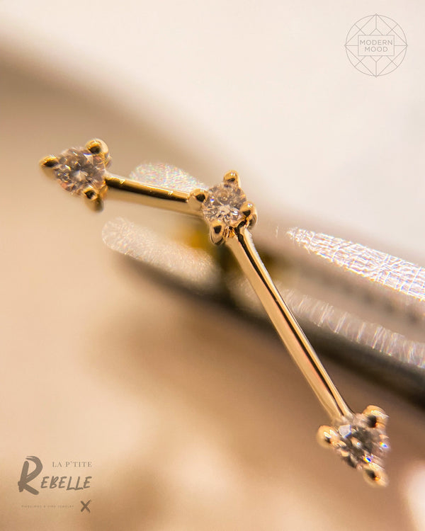 Solid gold piercing jewelry quality comparison — LPR Piercing Brugge