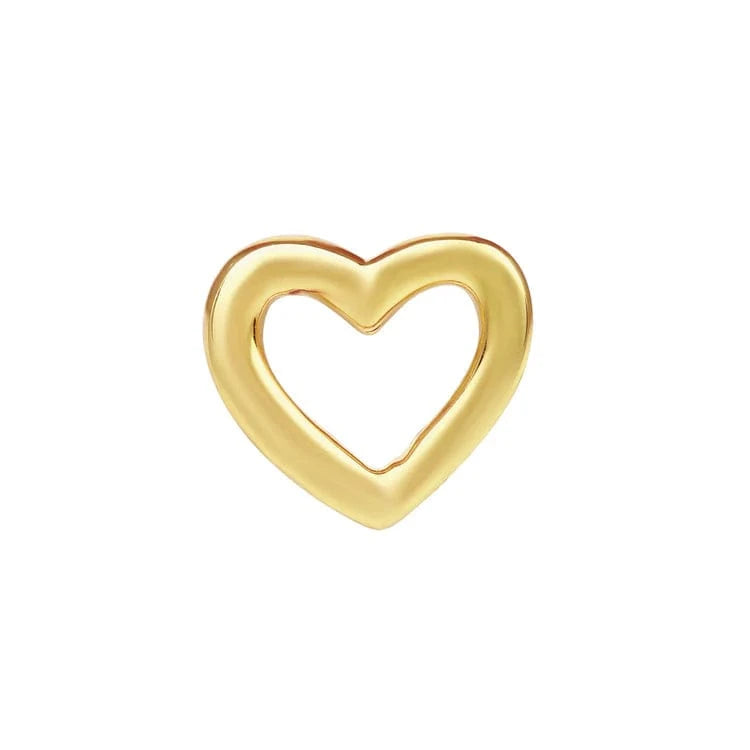Norvoch Threadless Gold Love Symbol