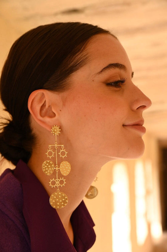Load image into Gallery viewer, Christine Bekaert Jewelry Earring Coriander Blossom
