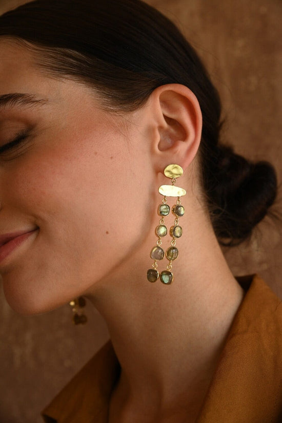 Christine Bekaert Jewelry Earring Night Skies - Medium