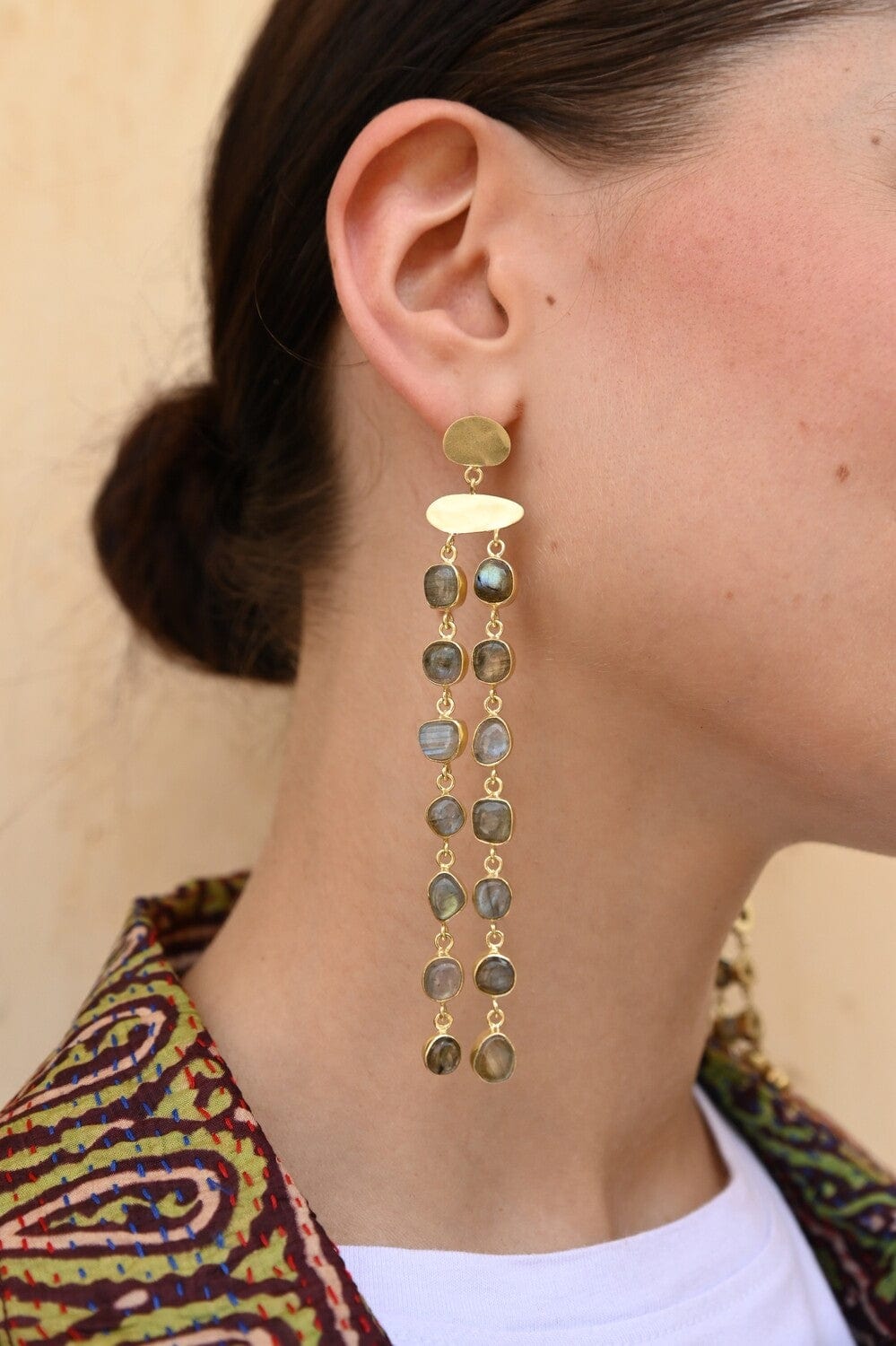 Christine Bekaert Jewelry Earring Night Skies - Large