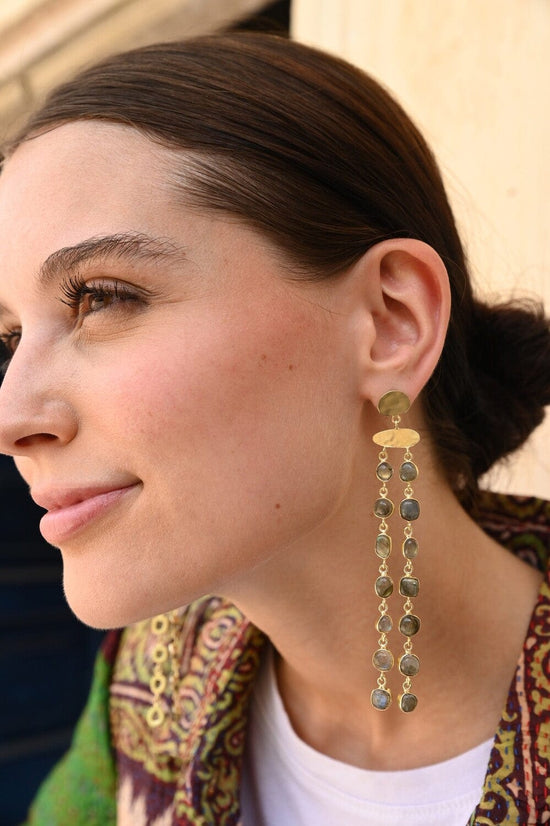 Christine Bekaert Jewelry Earring Night Skies - Large