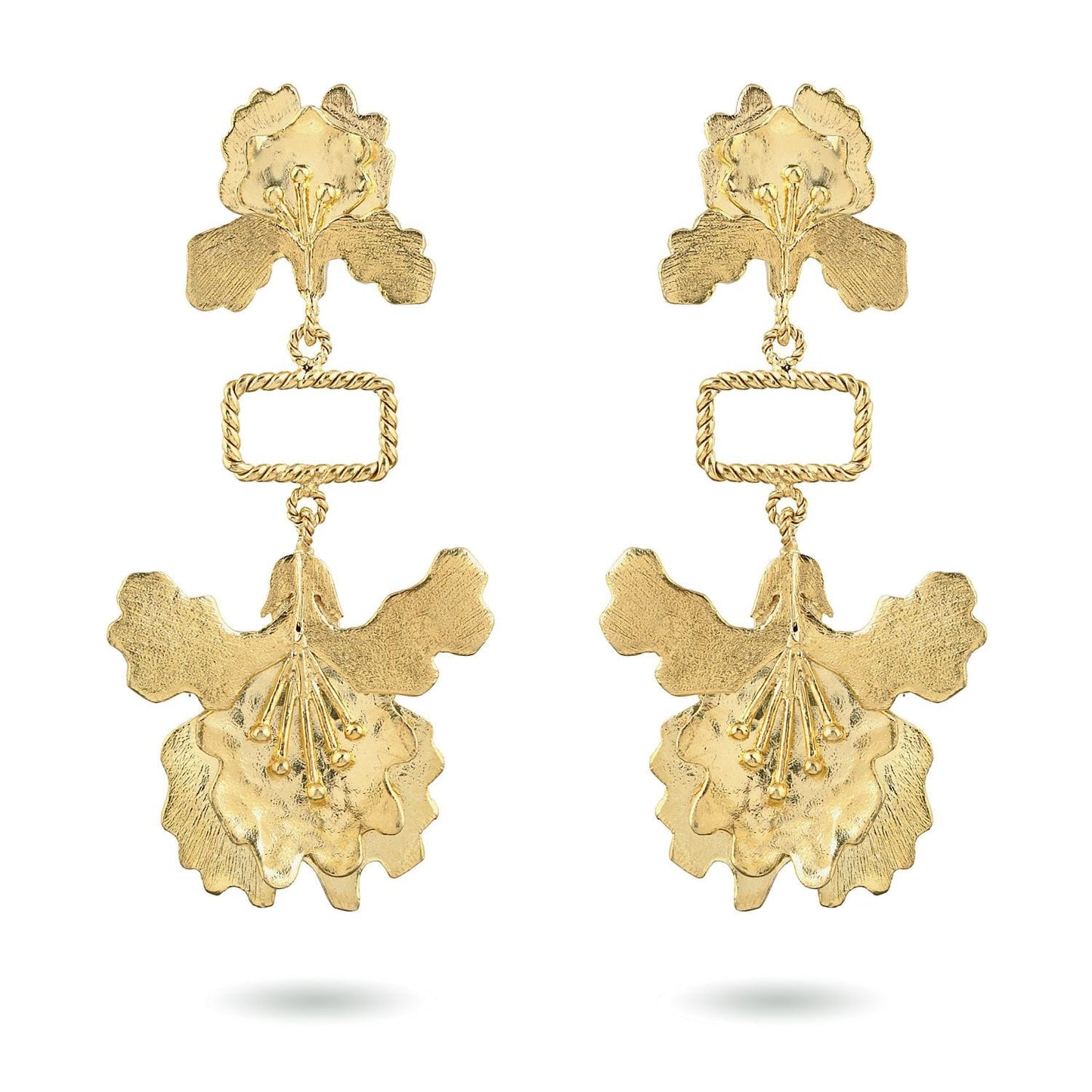 Christine Bekaert Jewelry Earring Iris Duo