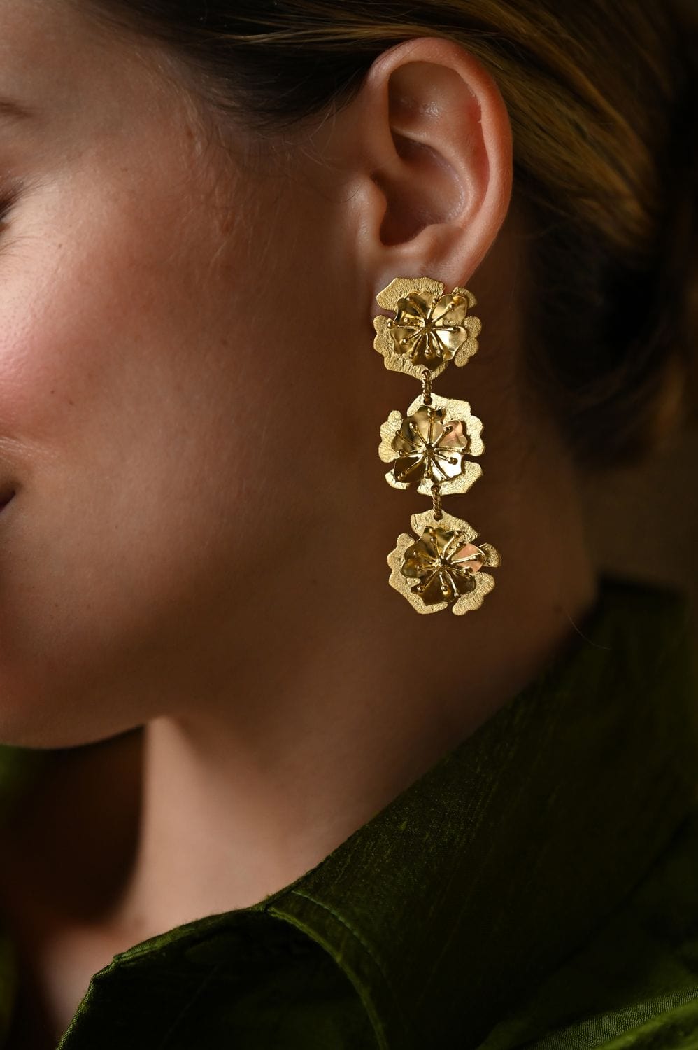 Christine Bekaert Jewelry Earring Cosmos Fall