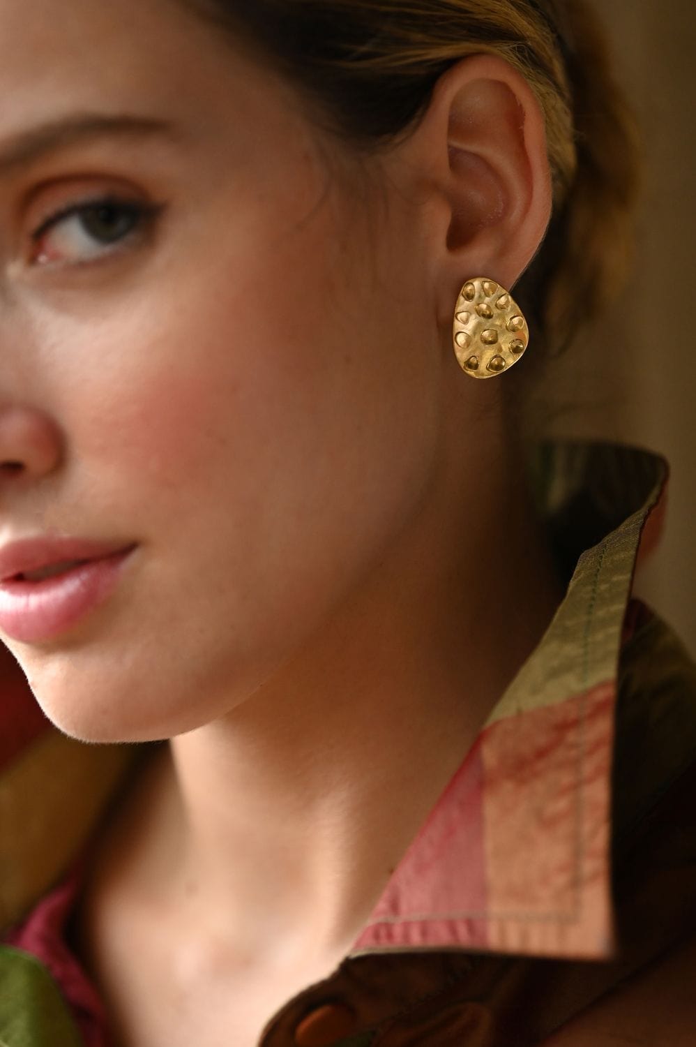 Christine Bekaert Jewelry Earring Small Crystal Drops Stud