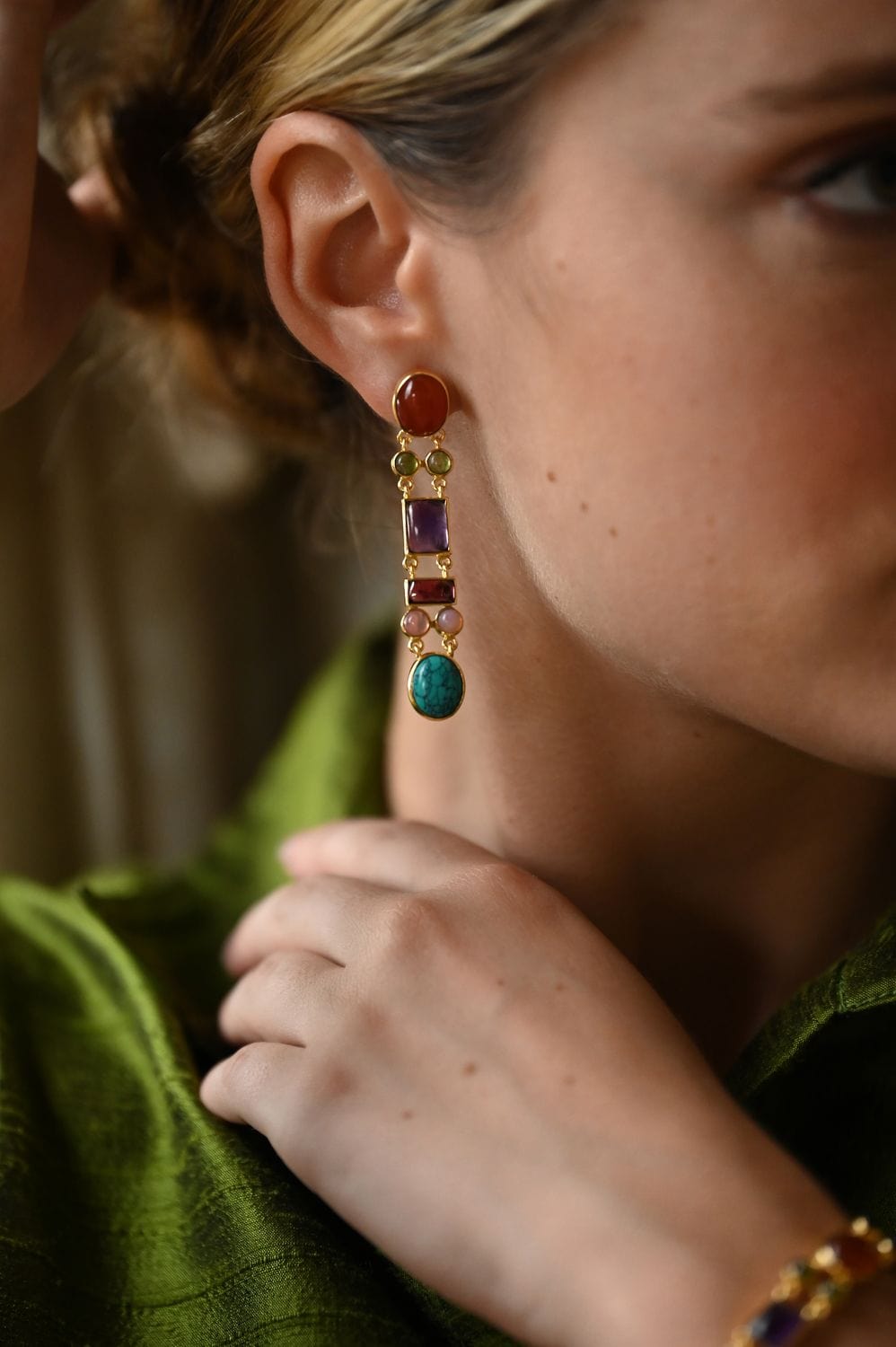 Christine Bekaert Jewelry Earring Fatehpuri