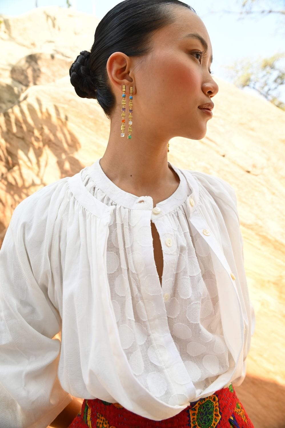 Christine Bekaert Jewelry Earring Galla