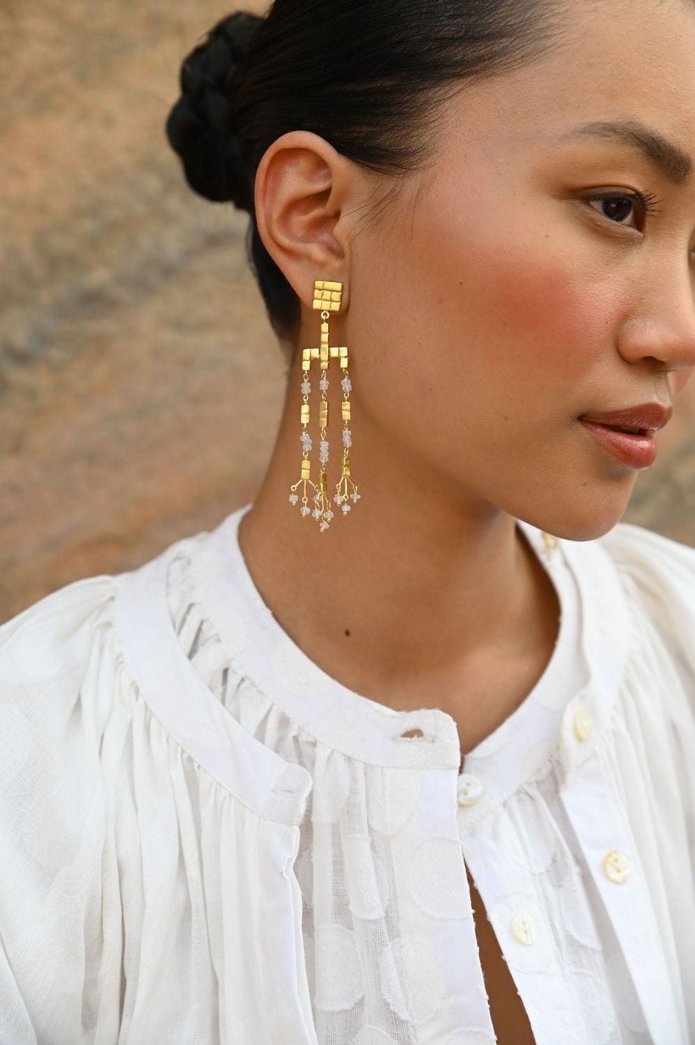 Christine Bekaert Jewelry Earring Vitrella