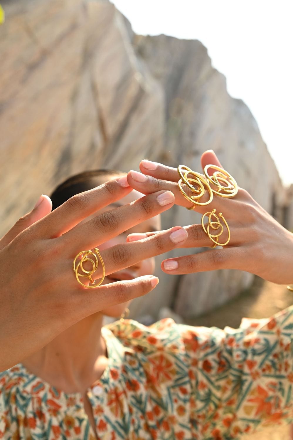 Christine Bekaert Jewelry Earring Helen Ring