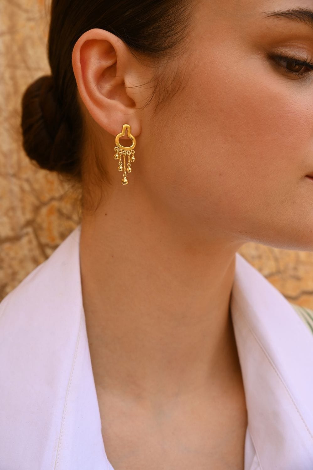 Christine Bekaert Jewelry Earring Pyxis