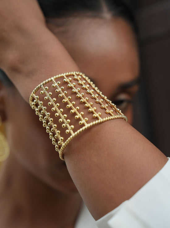 Christine Bekaert Jewelry Bracelets The Nerigal Cuff