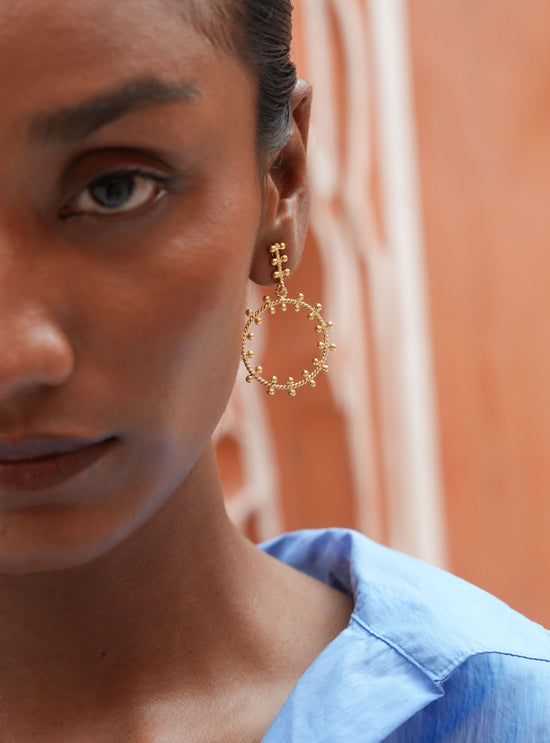 Christine Bekaert Jewelry Earring The Akkad Small