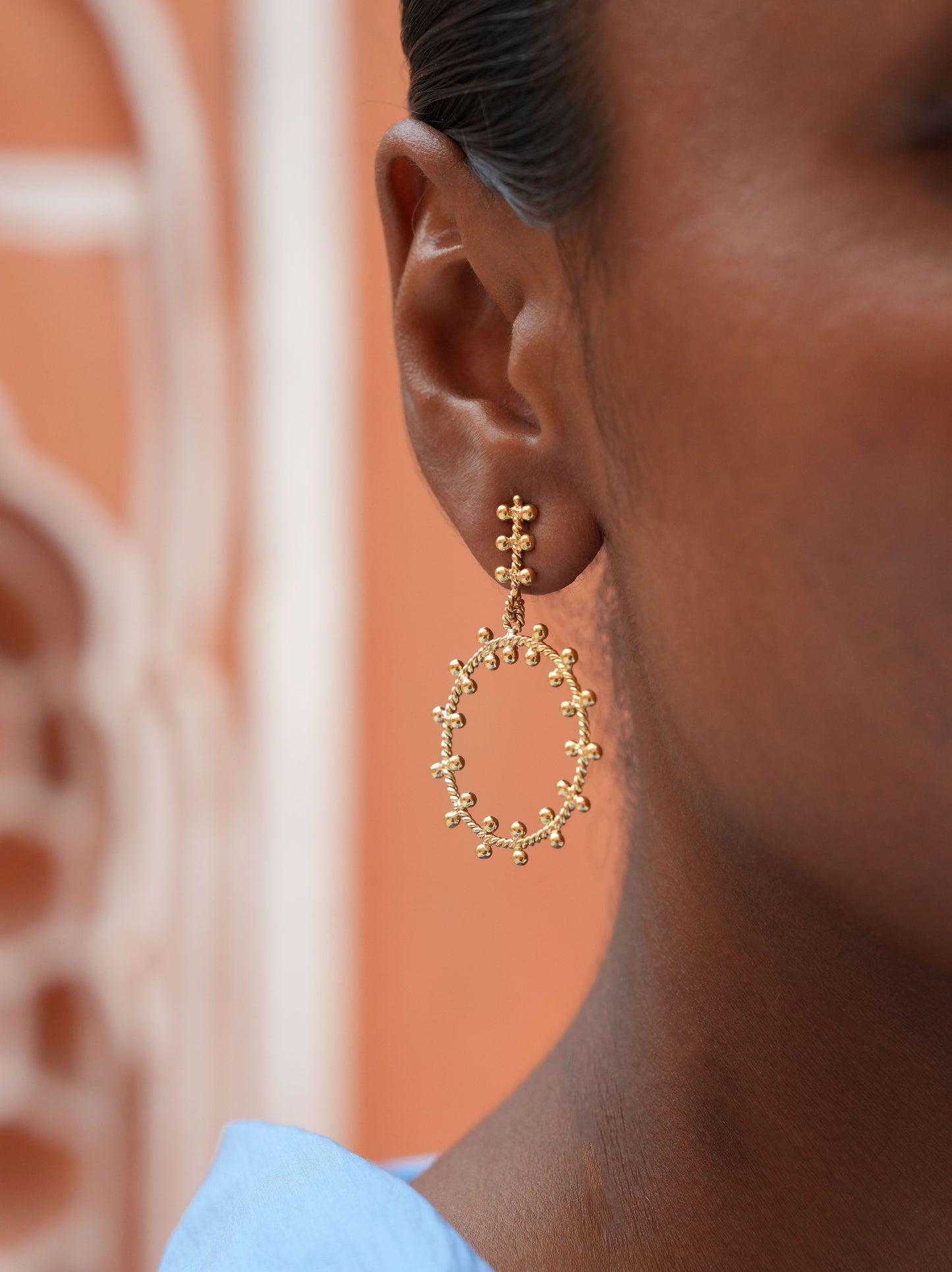 Christine Bekaert Jewelry Earring The Akkad Small