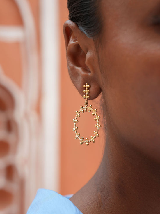 Christine Bekaert Jewelry Earring The Akkad Small