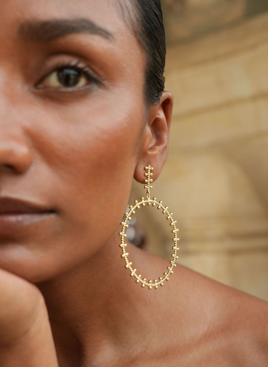 Christine Bekaert Jewelry Earring The Akkad Large