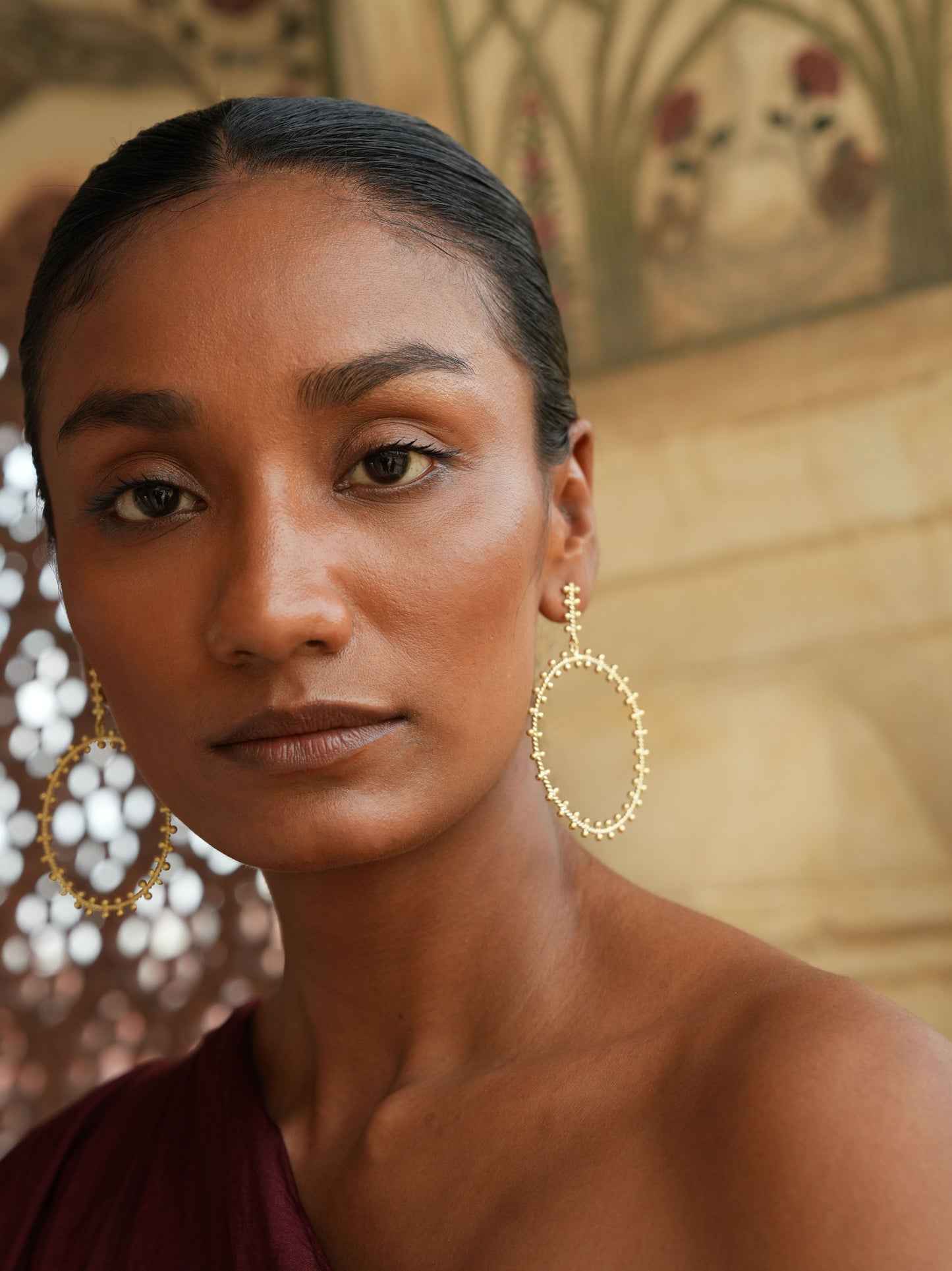 Christine Bekaert Jewelry Earring The Akkad Large