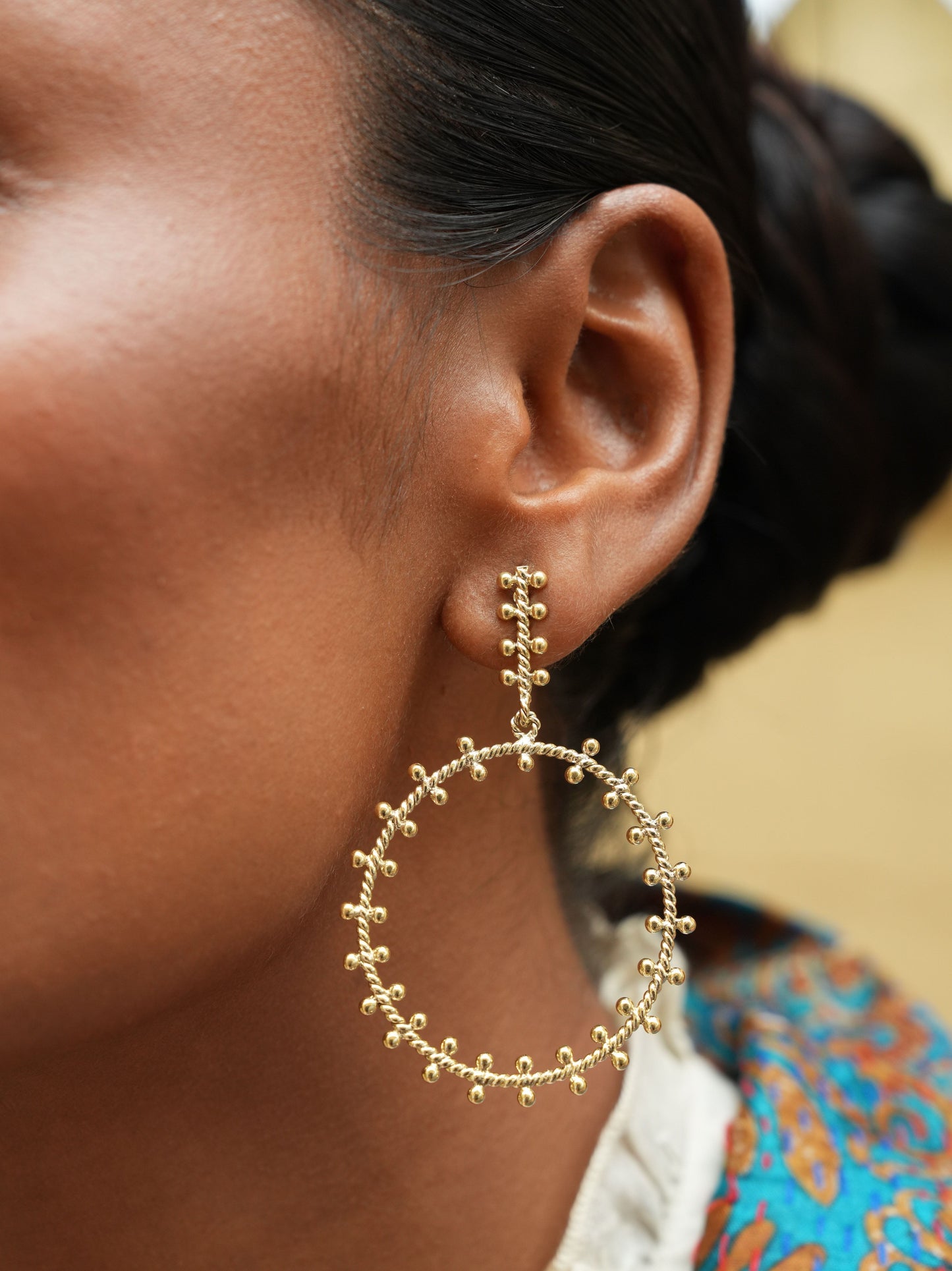 Christine Bekaert Jewelry Earring The Akkad Medium