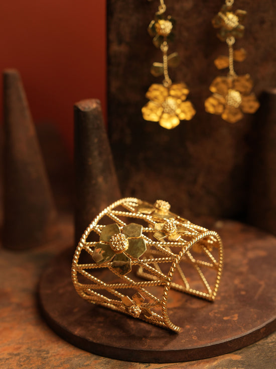 Christine Bekaert Jewelry Bracelets The Infinite Garden Cuff