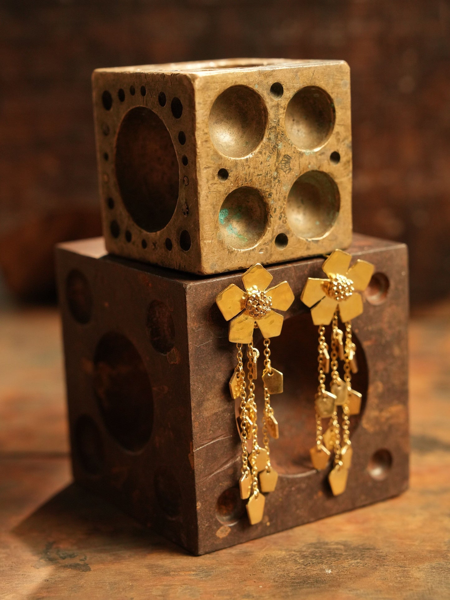 Christine Bekaert Jewelry Earring The Eternelle Dangle Small