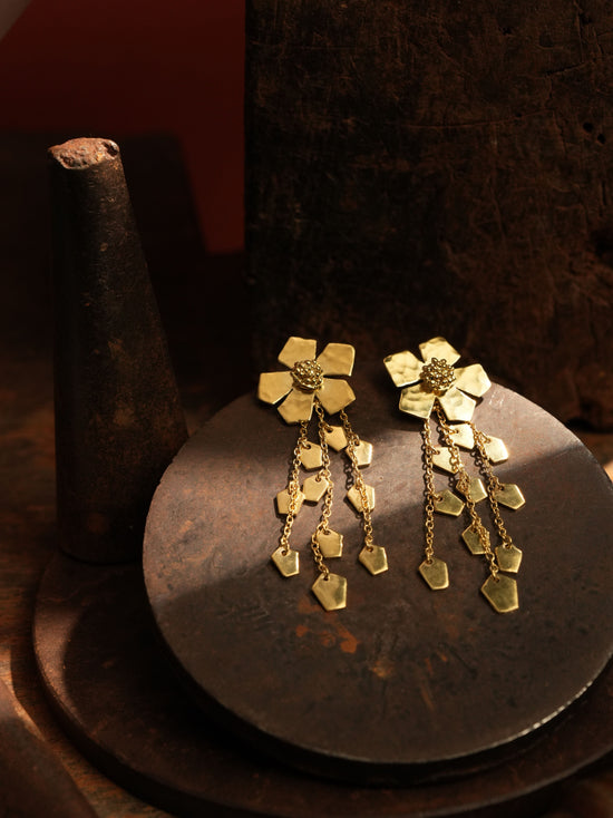 Christine Bekaert Jewelry Earring The Eternelle Dangle Small