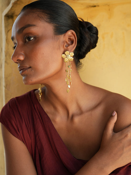 Christine Bekaert Jewelry Earring The Eternelle Dangle Large