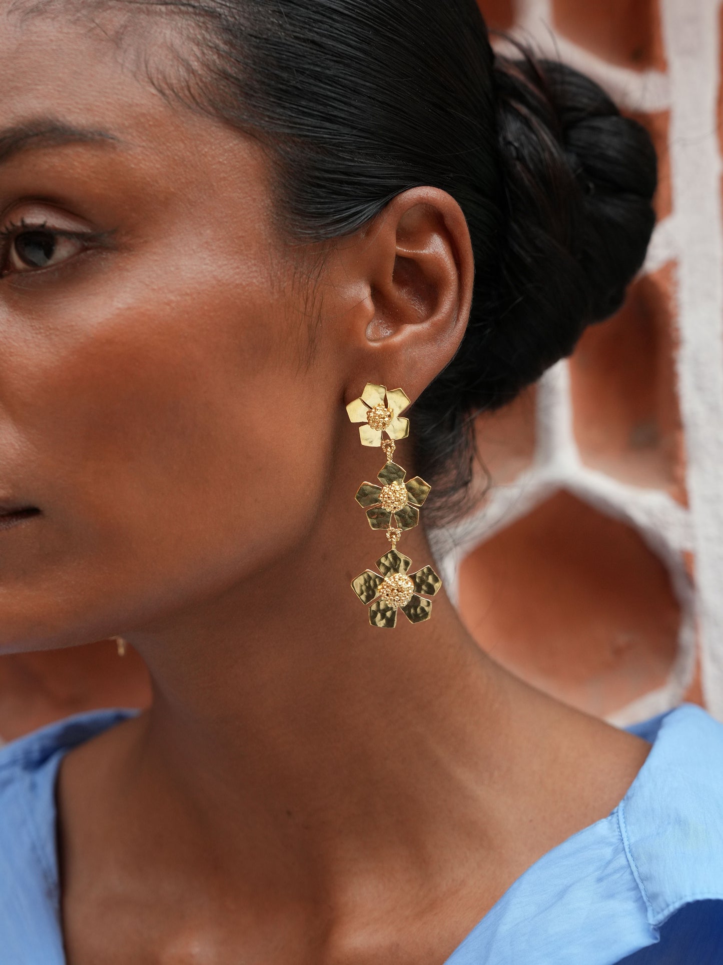 Christine Bekaert Jewelry Earring The Everbloom Fall