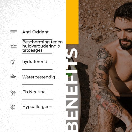 Carl & Johan tattoo aftercare Tattoo Sunscreen SPF 50