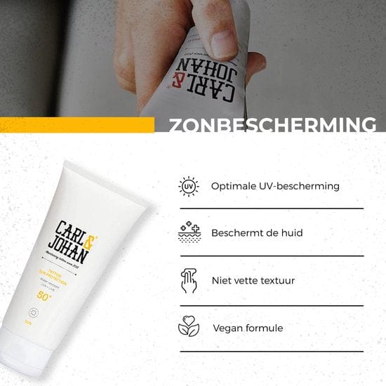 Carl & Johan tattoo aftercare Tattoo Sunscreen SPF 50