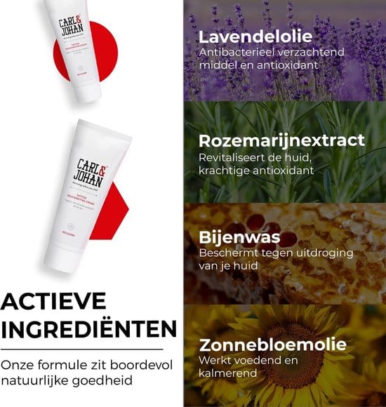Carl & Johan tattoo aftercare Tattoo Recovery Regenerating Cream
