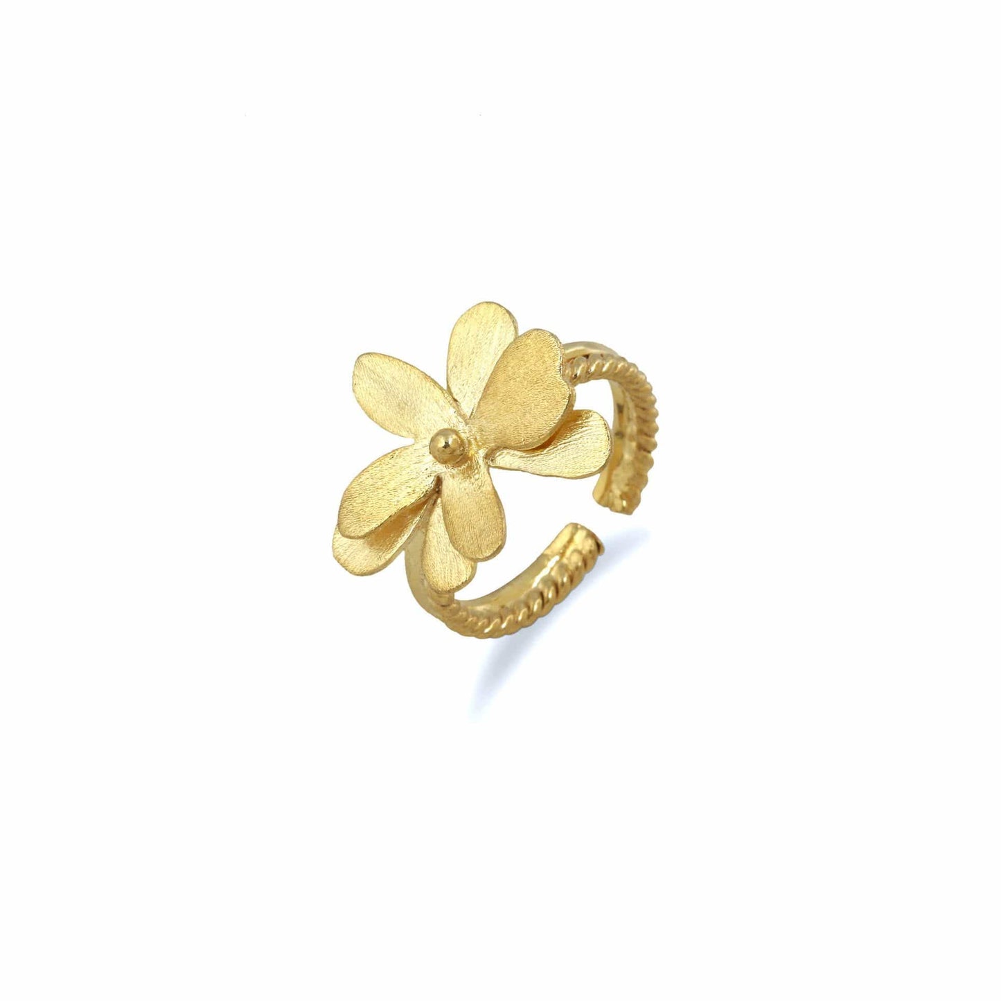 Christine Bekaert Jewelry Earring The Petal Bloom Ring
