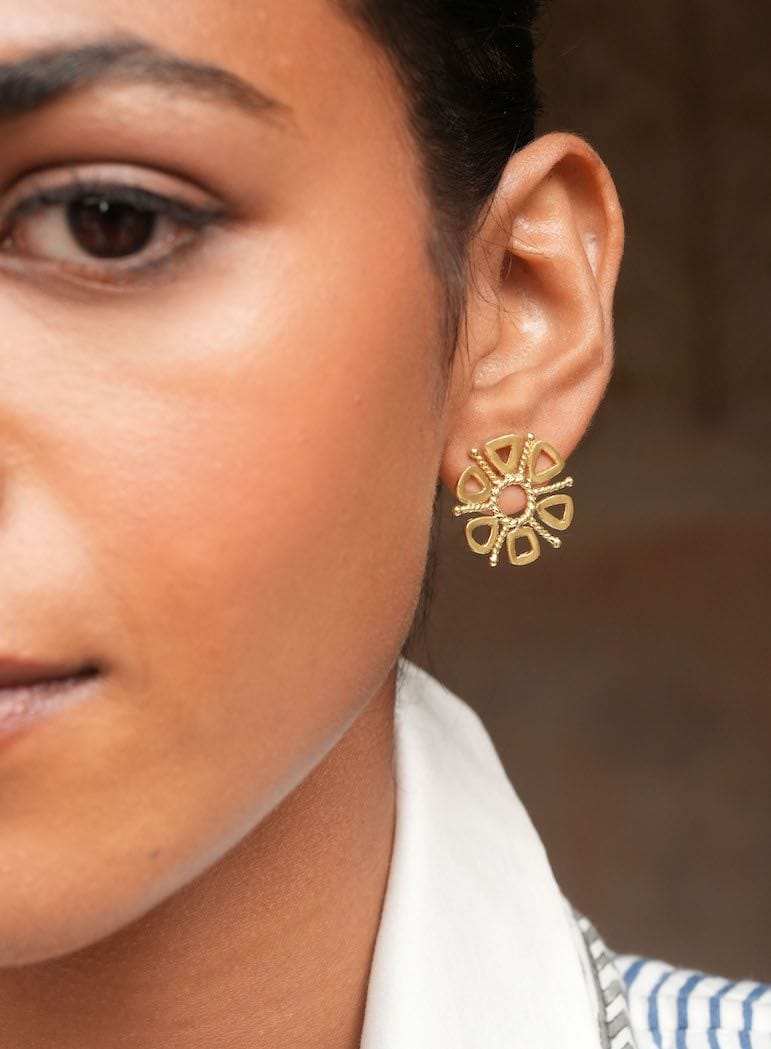 Christine Bekaert Jewelry Earring The Sprezza Studs