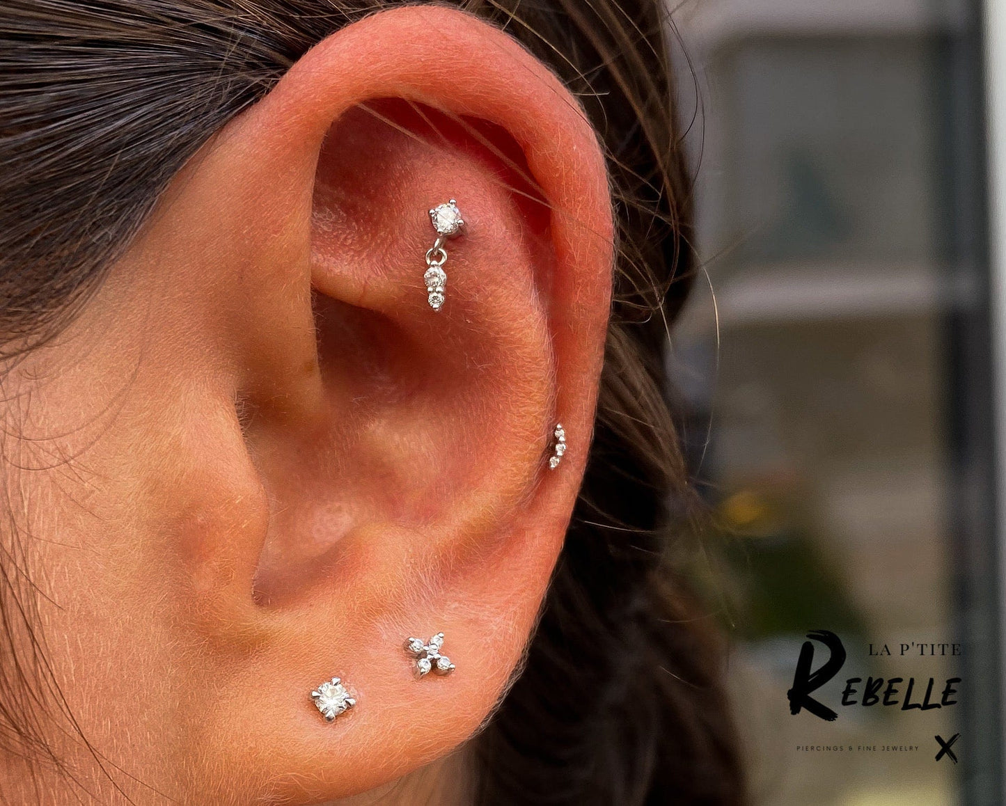 Ember Body Jewelry High Noon - Clear CZ