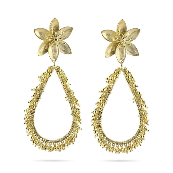 Christine Bekaert Jewelry Earring Anemone Drops