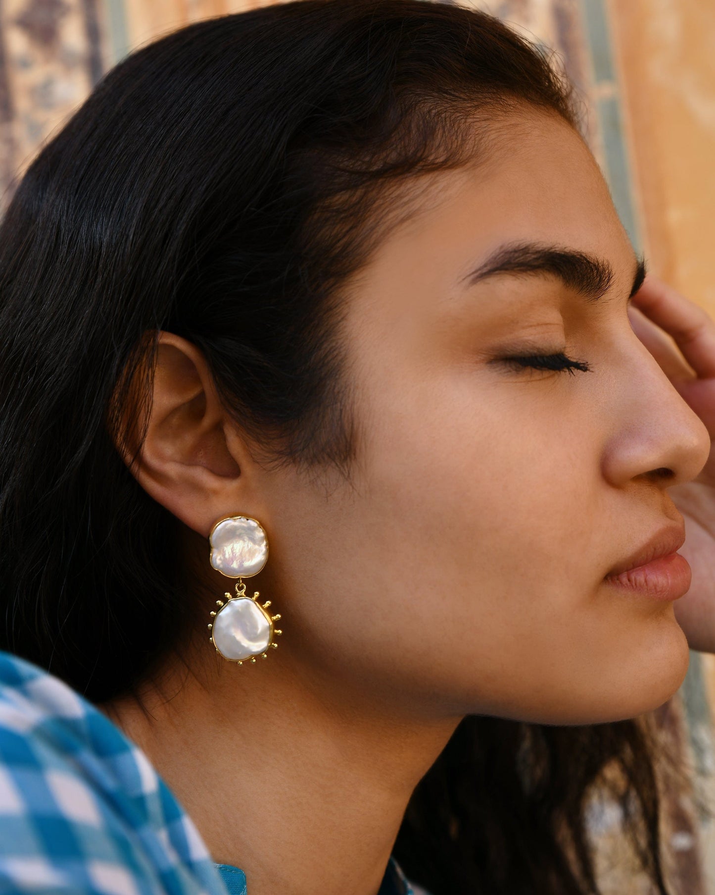 Christine Bekaert Jewelry Earring Barlas