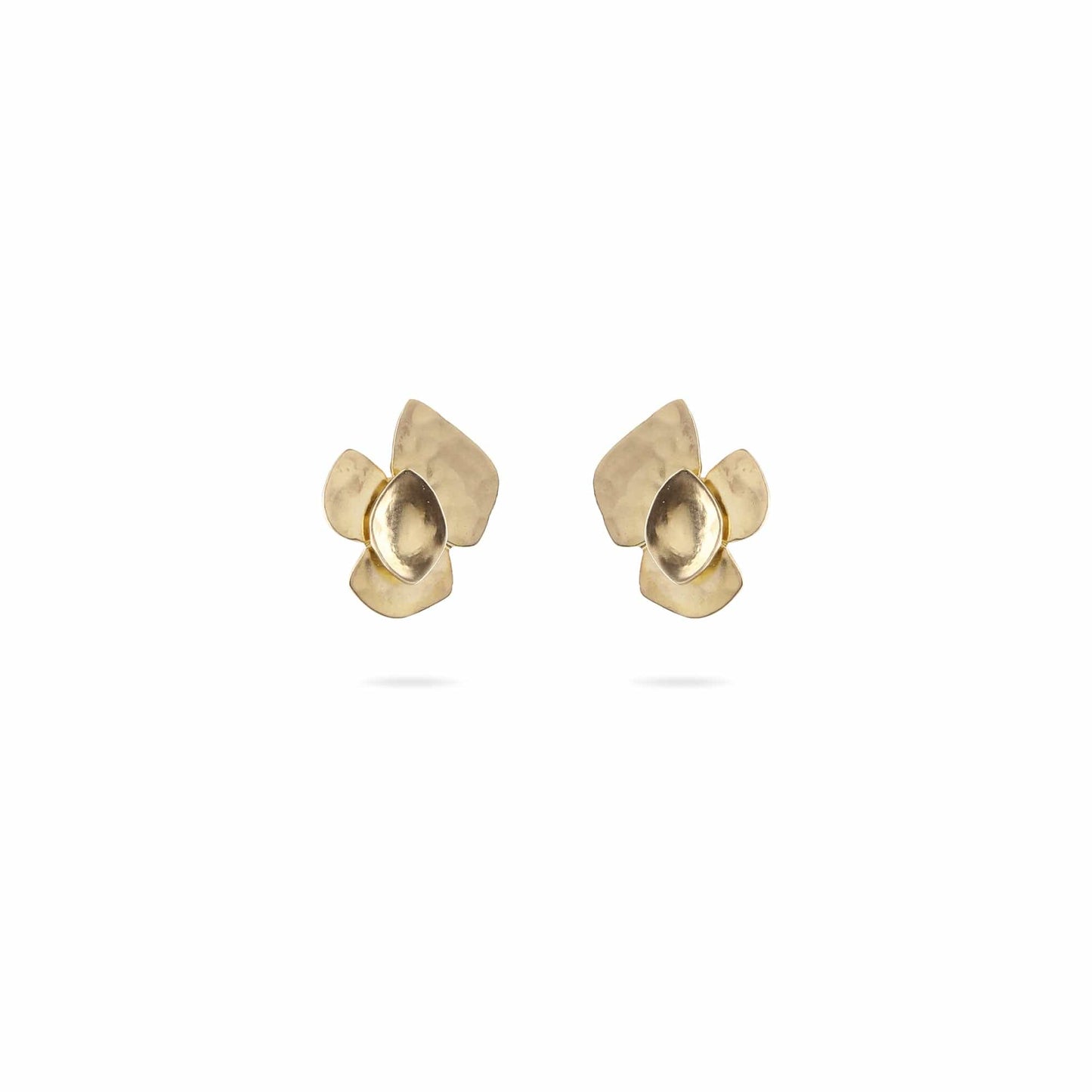 Christine Bekaert Jewelry Earring Moringa Flower Stud