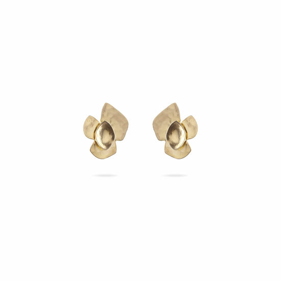 Christine Bekaert Jewelry Earring Moringa Flower Stud