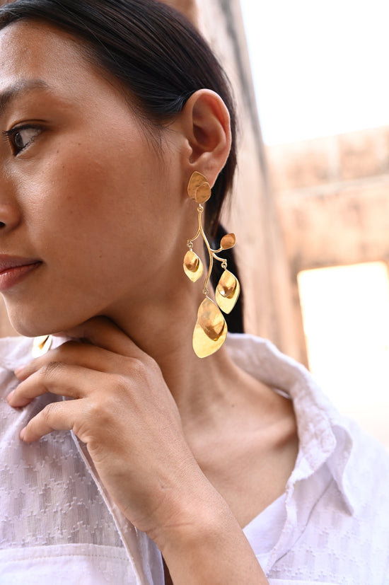 Christine Bekaert Jewelry Earring Moringa Whisper