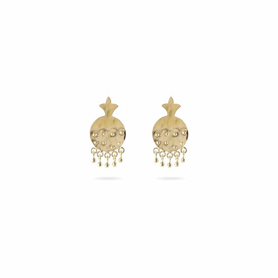 Christine Bekaert Jewelry Earring Small Pomegranate Stud