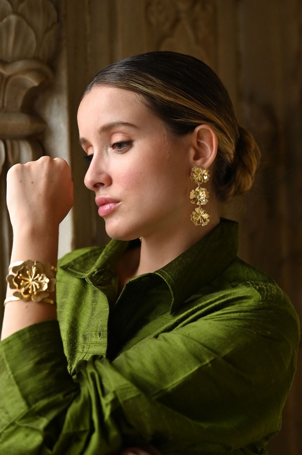 Christine Bekaert Jewelry Earring Cosmos Fall
