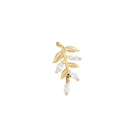 Buddha Jewelry Organics Threadless Gold Growth