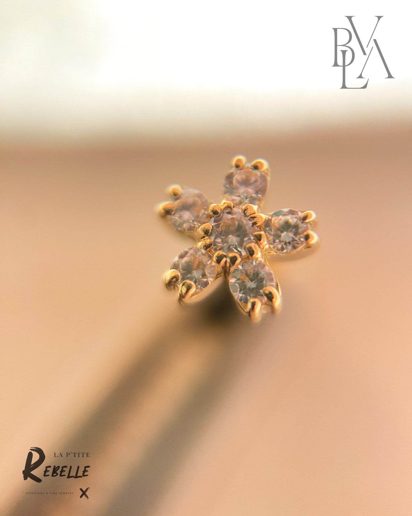 BVLA Cherry Blossom - White CZ