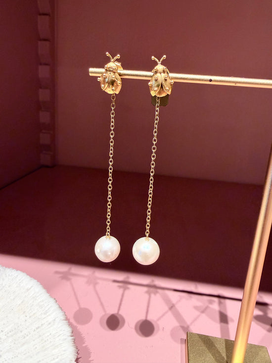 Christine Bekaert Jewelry Earring Ladybird