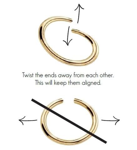 Norvoch Gold Ring Marquise Seamring