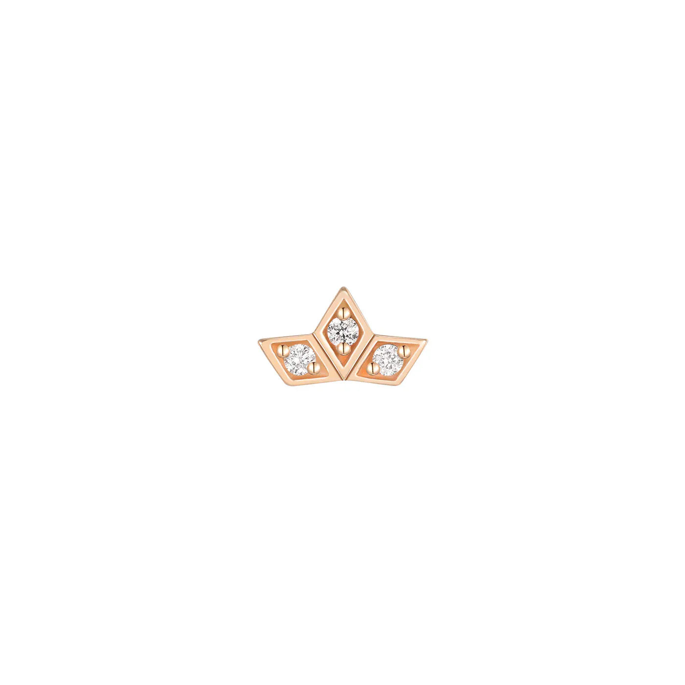 Modern Mood Body Jewelry Diamond Royal Triple Fan