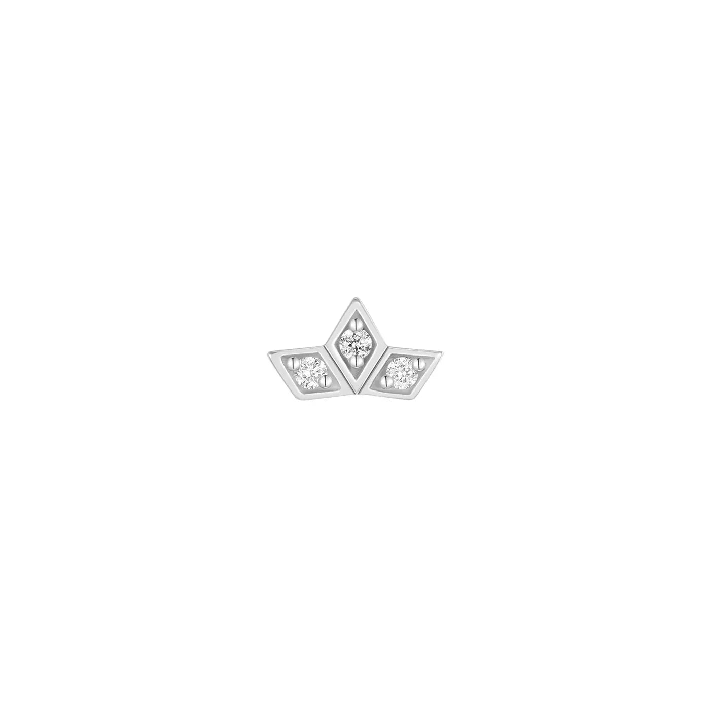 Modern Mood Body Jewelry Diamond Royal Triple Fan