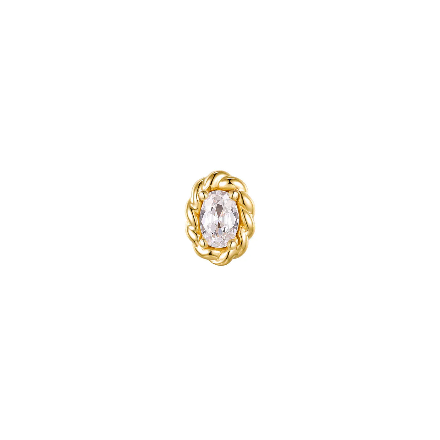 Modern Mood Body Jewelry gold piercing end Serenity