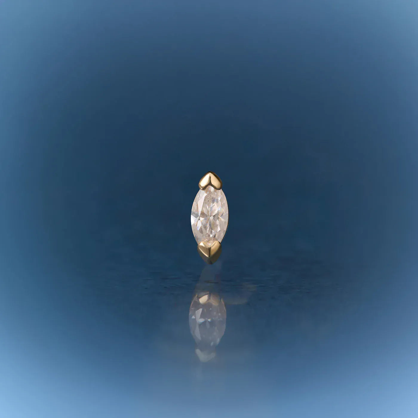 Ember Body Jewelry Single Marquise