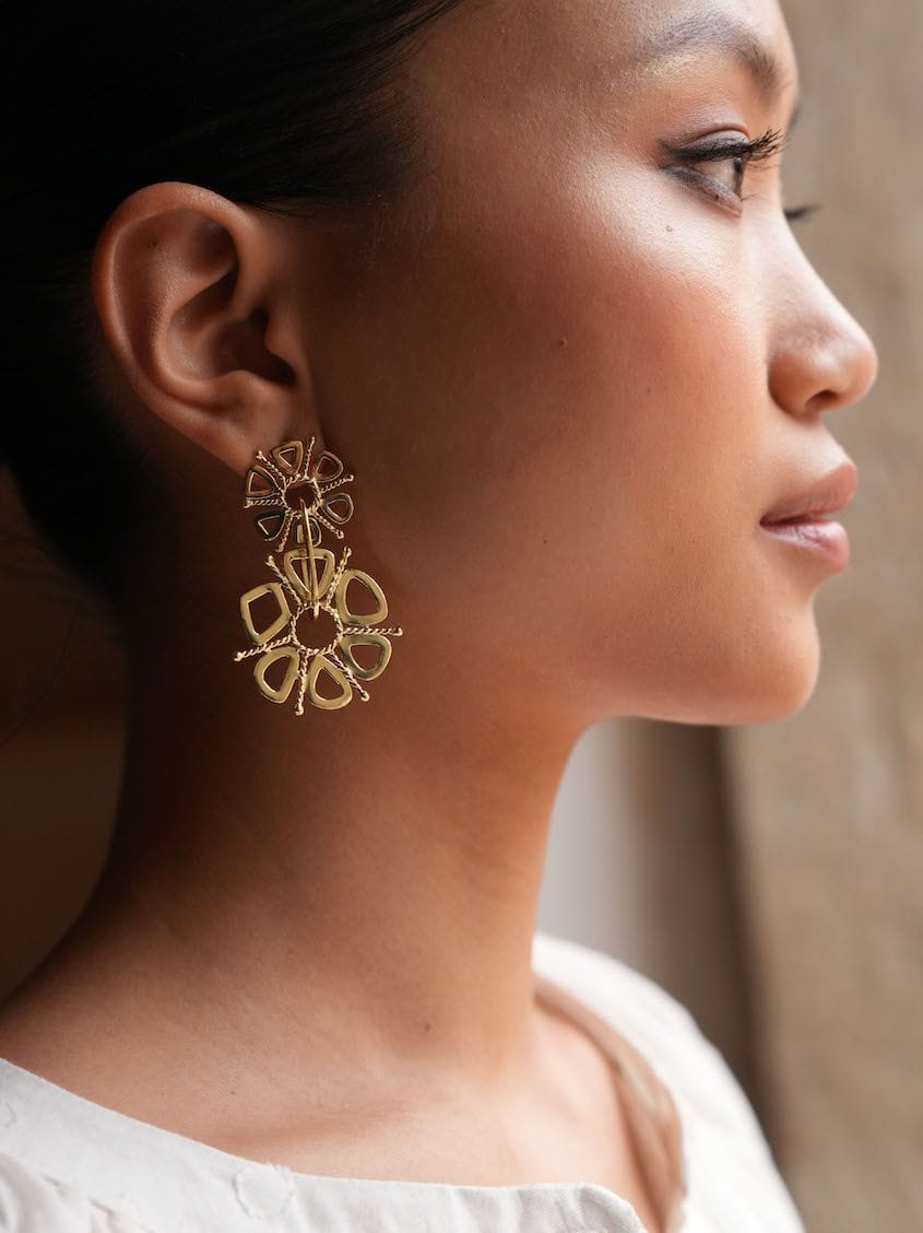 Christine Bekaert Jewelry Earring The Panache Duo Earrings